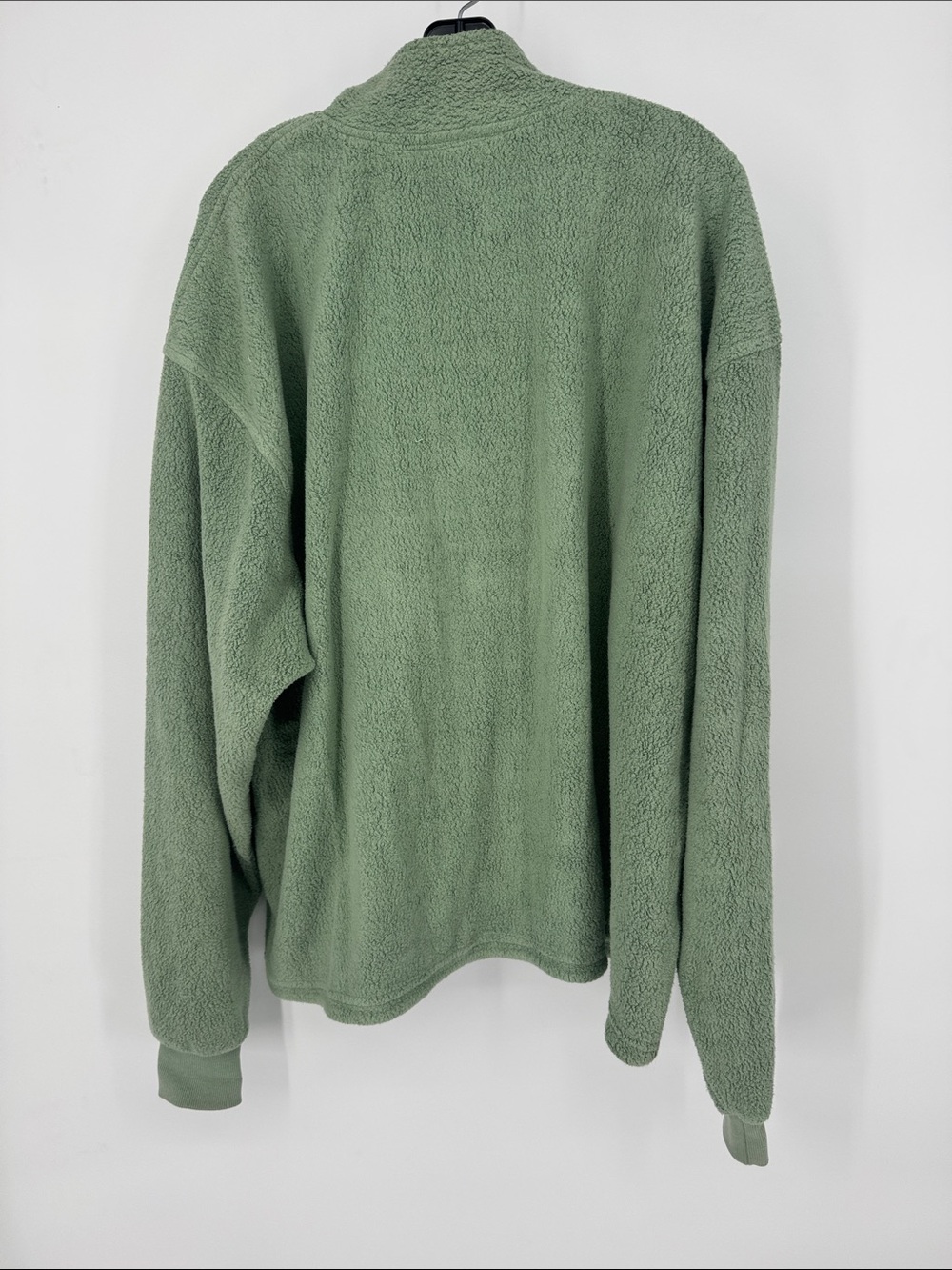 Vintage-Style Green Half-Zip Fleece‎ Pullover by Hilton Hotels Las Vegas XL - Picture 9 of 9